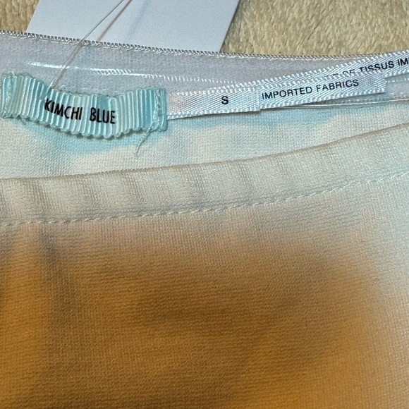 Kimchi Blue Scalloped Edge Ponte Strapless Dress - Picture 7 of 11